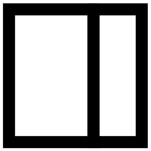 one column display